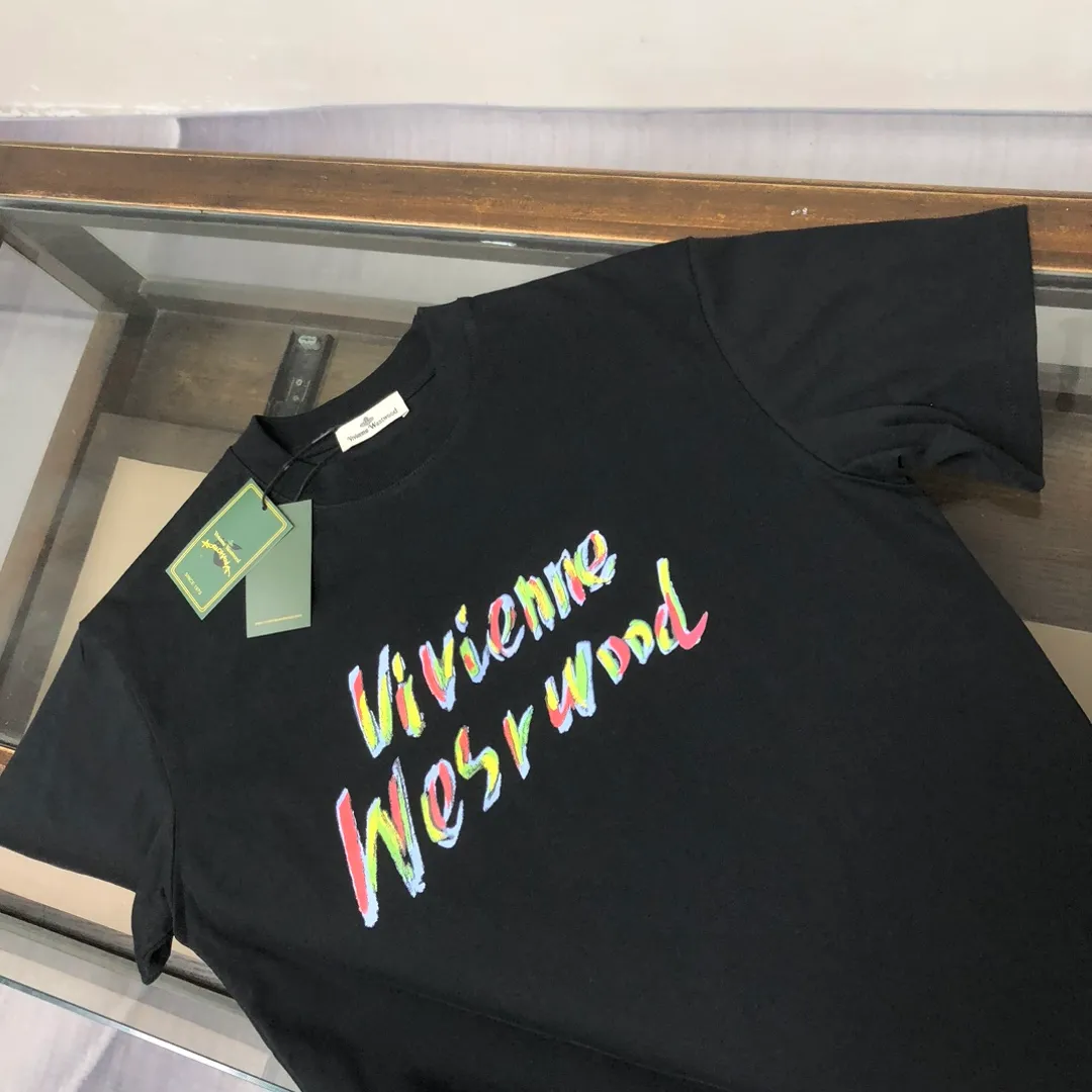 💥 Vivienne Westwood/ · New Arrival T ！ Premium ， ！ ！ ！ ！ ！ Breathable ！ ， 。 ： Cream White Black Sizes：M-3XL （ ）